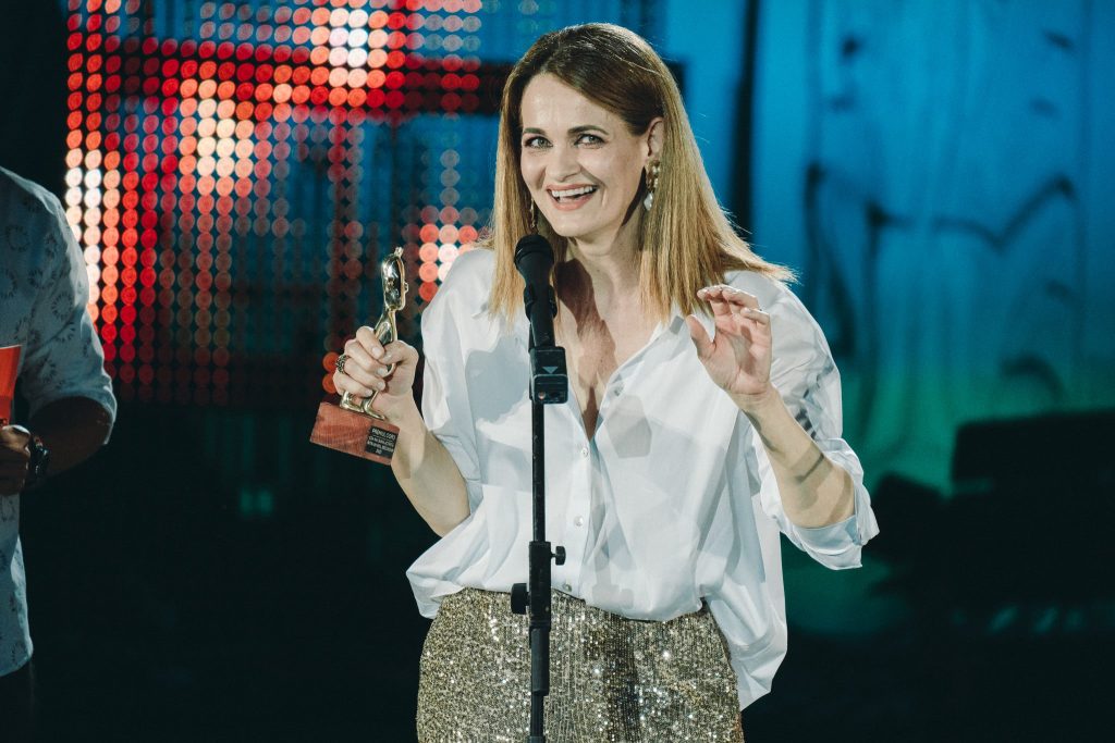 Actrița Elvira Deatcu, premiată la Gala Premiilor Gopo 2021