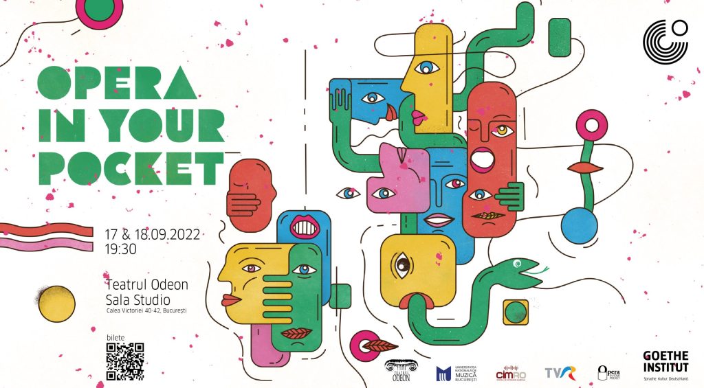 Proiectele artistice muzicale revin cu aplomb la începutul toamnei odată cu Opera in Your Pocket, o inițiativă de excelență a Goethe-Institut în domeniul teatrului muzical contemporan din România. Trei echipe de tineri creatori au ocazia să pună în scenă producții...