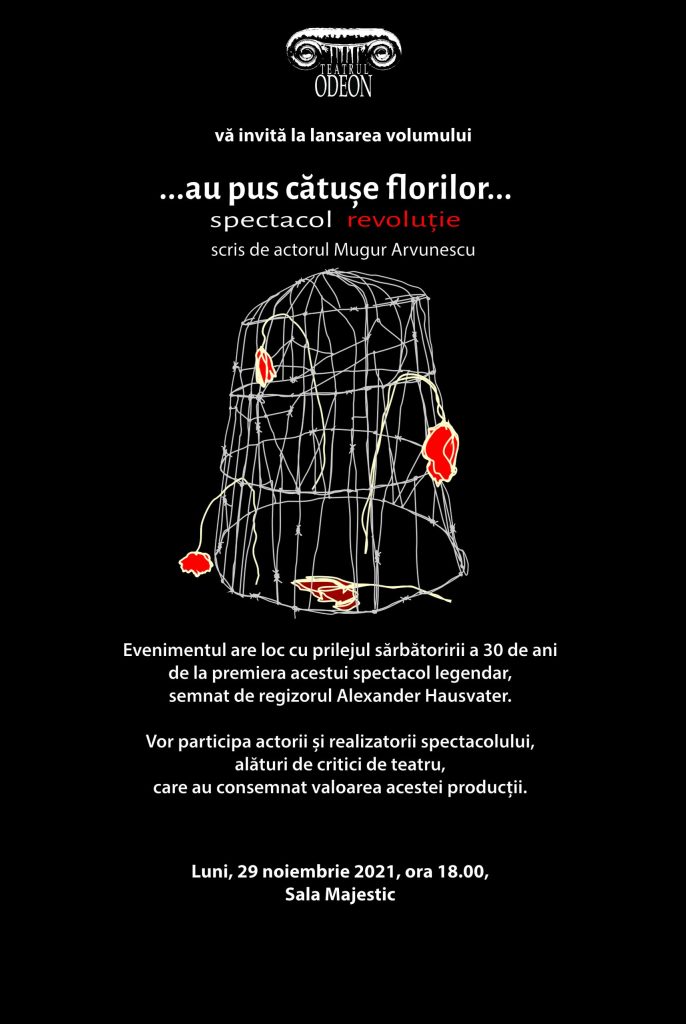 Luni, 29 noiembrie, ora 18:00, în Sala Majestic, vă invităm la o triplă aniversare. Teatrul Odeon