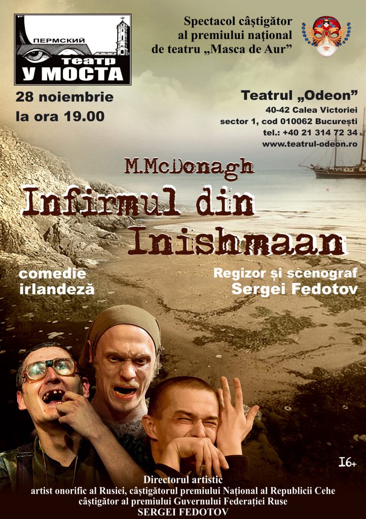 The Cripple of Inishmaan is a black comedy written by Martin McDonagh who ties the story to the real shooting of the documentary The Man from Aran. A small comunity from Aran Islands...