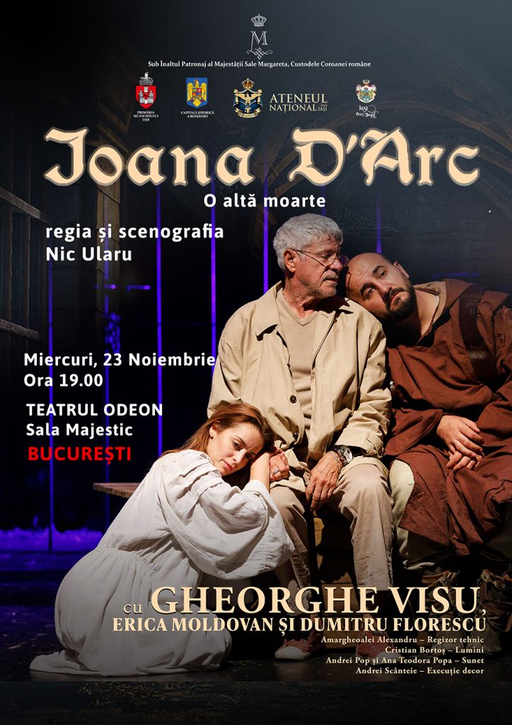 Ioana D’Arc – O altă moarte – spectacol găzduit