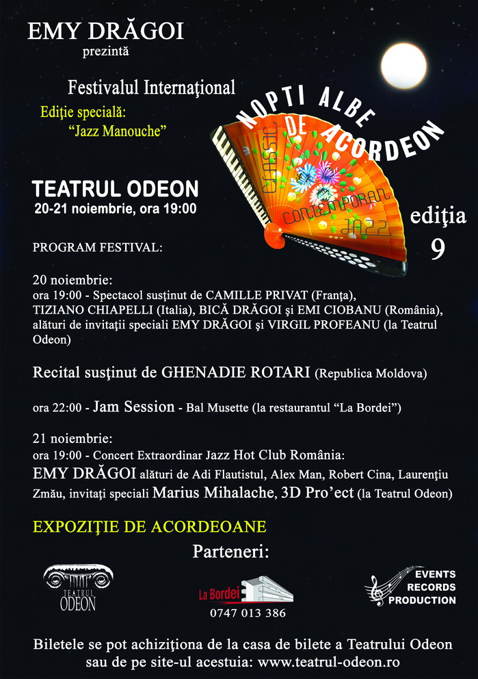 Festivalului Internaţional „Nopţi albe de acordeon”