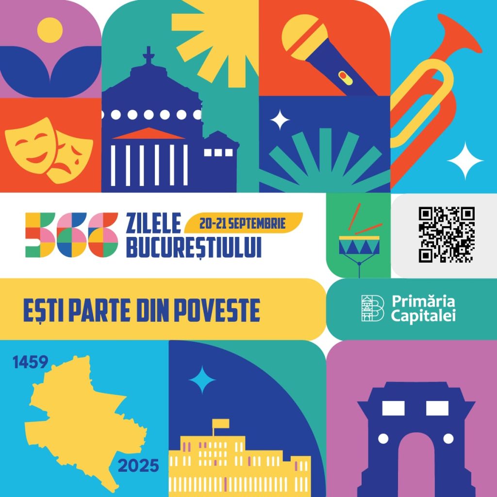 Zilele Bucureștiului 2025: descoperă orașul!