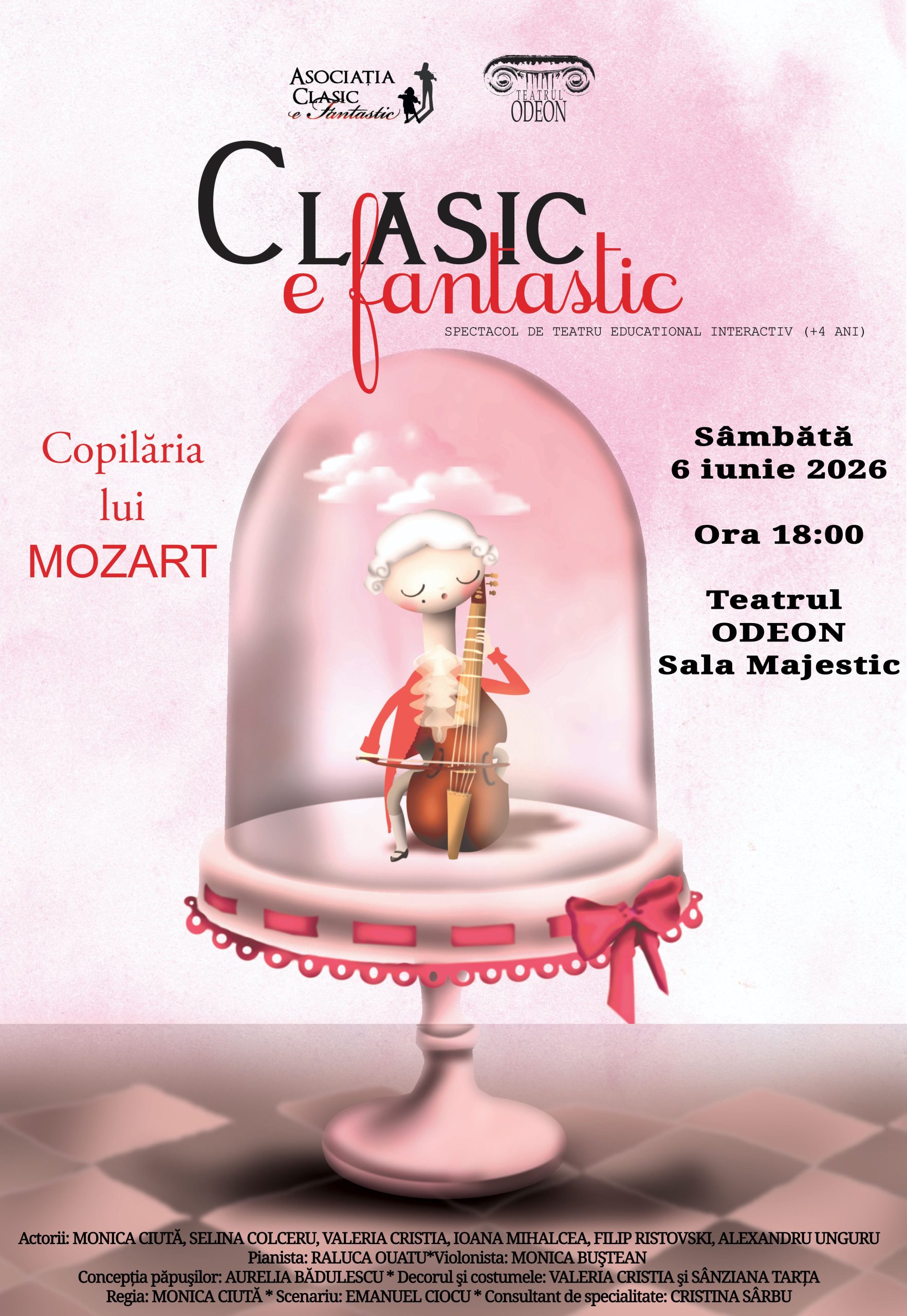 Clasic e fantastic - Copilăria lui Mozart - Teatrul Odeon